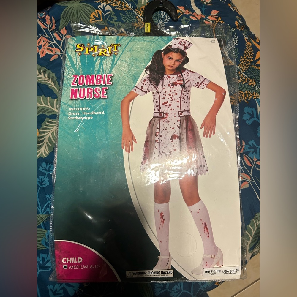 Zombie nurse costume